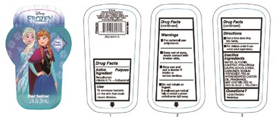 Sanitizer Label (Frozen 4)